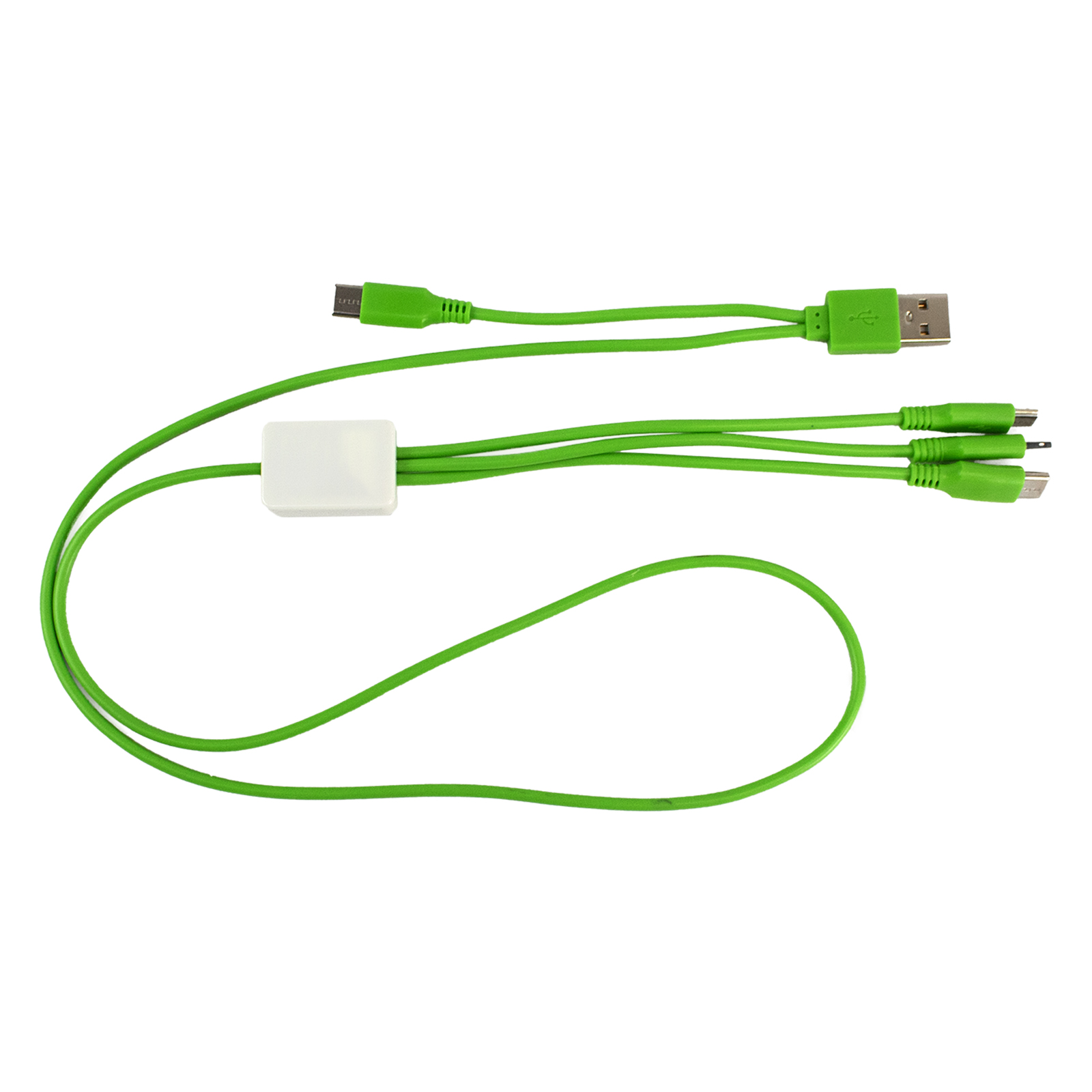 Dual Input 3' Snap Colorful Cable 1