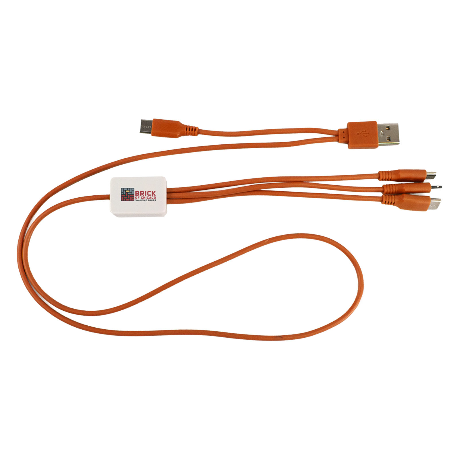 Dual Input 3' Snap Colorful Cable 1