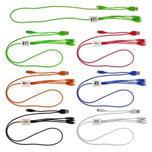 Dual Input 3%27 Snap Colorful Cable 1 Dual Input 3%27 Snap Colorful Cable 1
