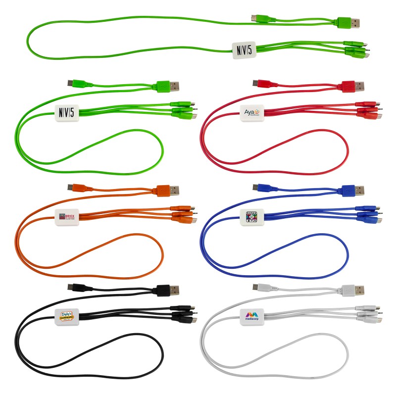 Dual Input 3%27 Snap Colorful Cable 1 Dual Input 3%27 Snap Colorful Cable 1