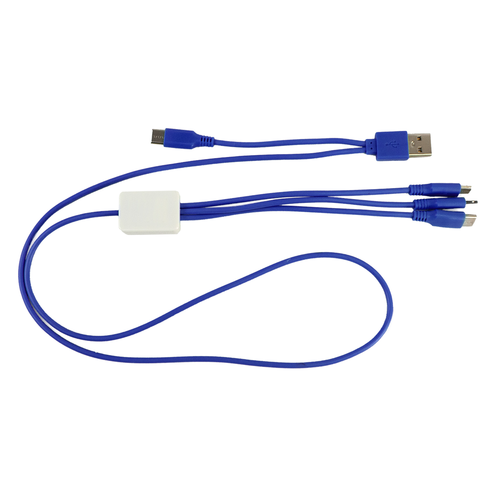 Dual Input 3' Snap Colorful Cable 1