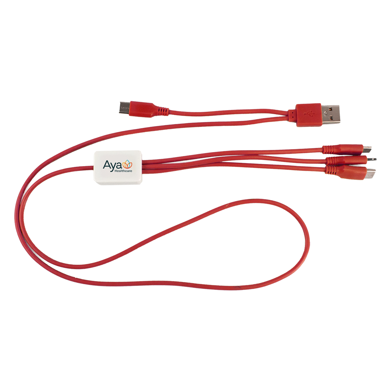 Dual Input 3' Snap Colorful Cable 1