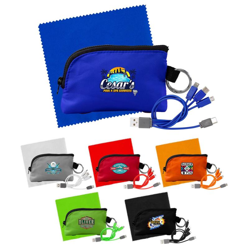 Zip Around Cable & Cloth Set 1 Zip Around Cable & Cloth Set 1