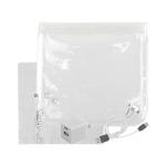Clear Wall, Cable, Ear Bud & Cloth Set - White Clear Wall, Cable, Ear Bud & Cloth Set - White