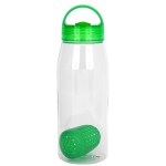 Arch 32 Oz Bottle with Floating Infuser - green Arch 32 Oz Bottle with Floating Infuser - green