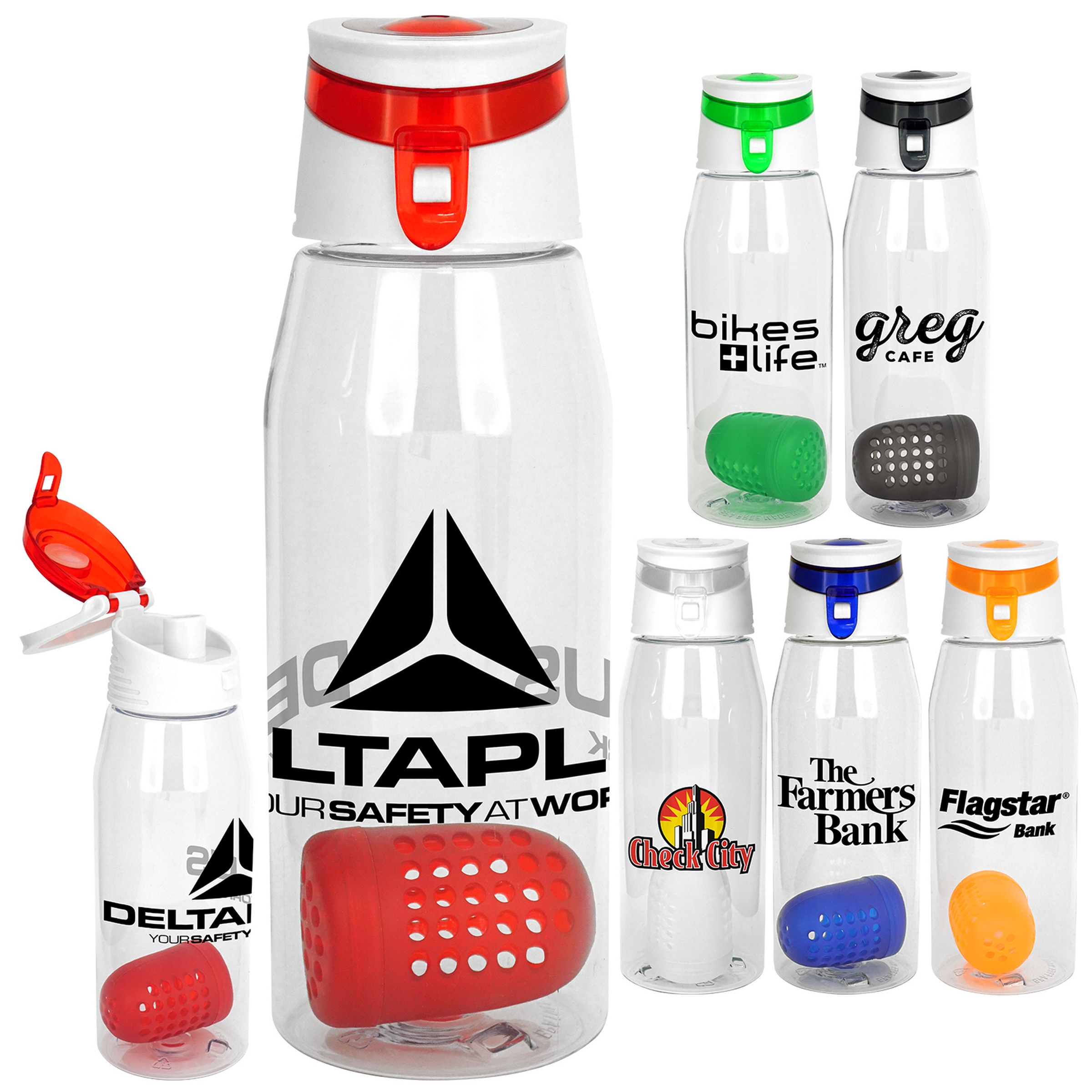 Trendy 32oz. Bottle with Floating Infuser 1