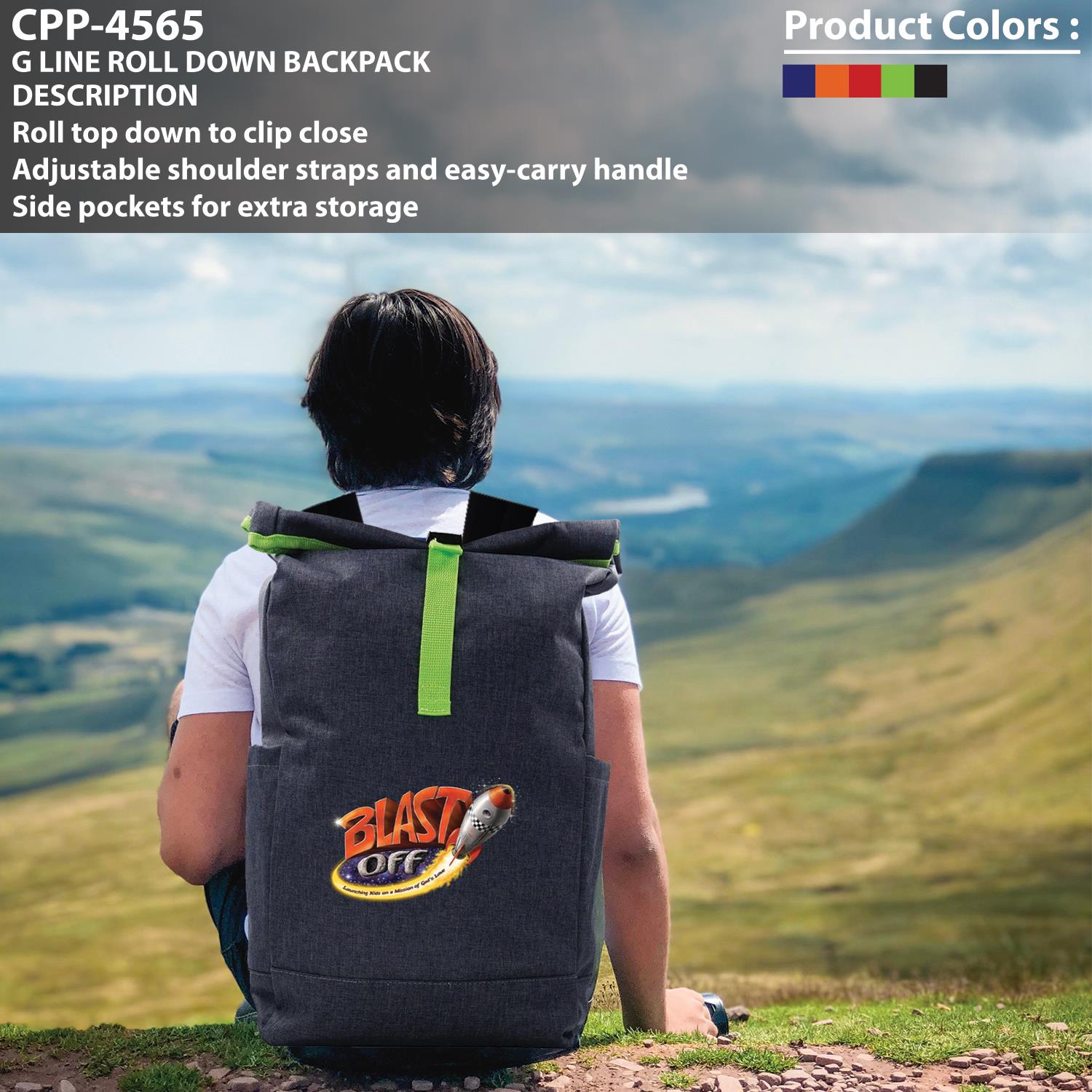 G Line Roll Down Backpack 1