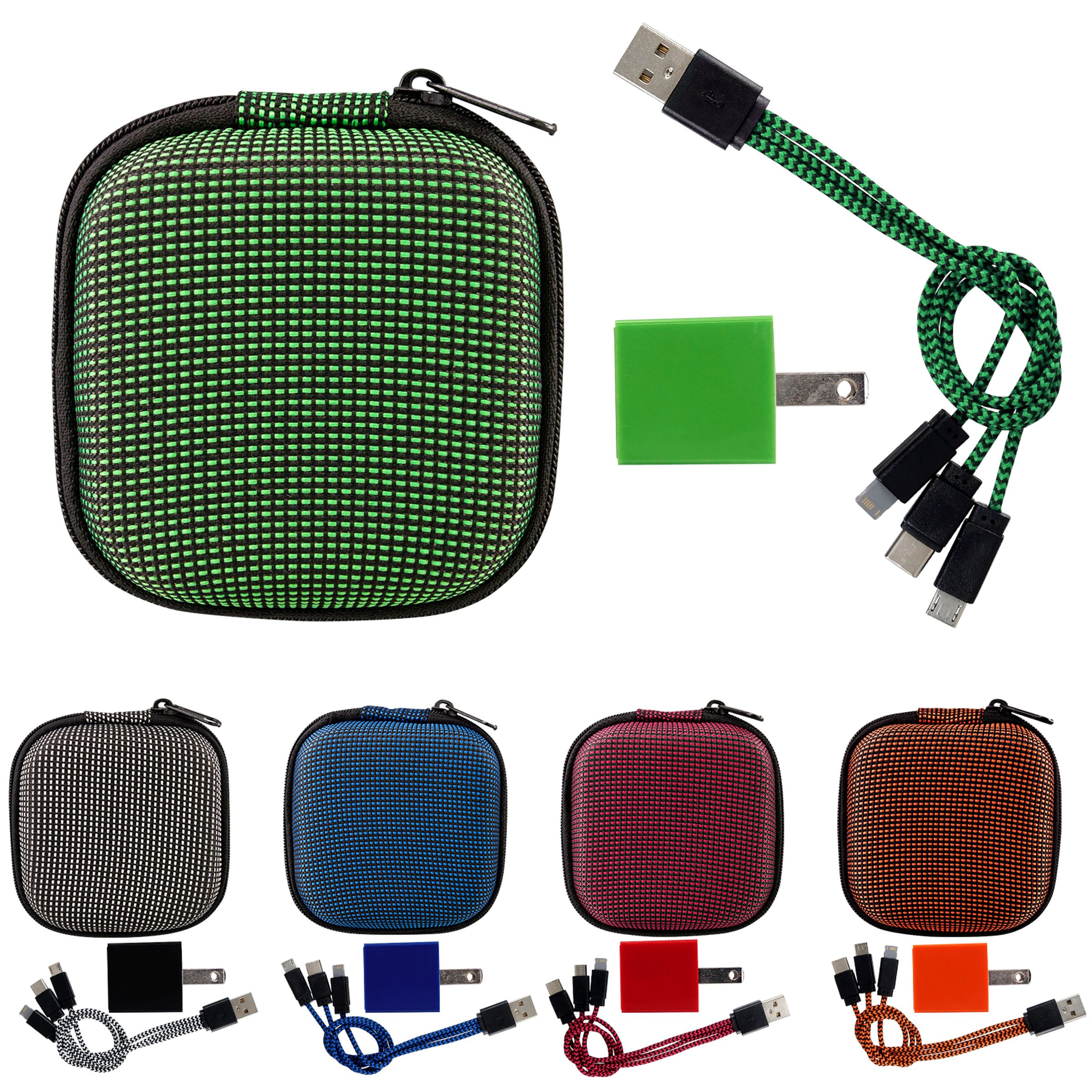 Textured Wall Charging Set 1