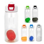 Two Tone Pop Up 25 oz. Recycled Bottle with Floating Infuser 2 Two Tone Pop Up 25 oz. Recycled Bottle with Floating Infuser 2