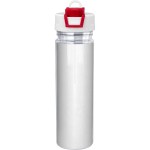 Two Tone Pop Up 18 Oz Full Color Insert Bottle - red Two Tone Pop Up 18 Oz Full Color Insert Bottle - red