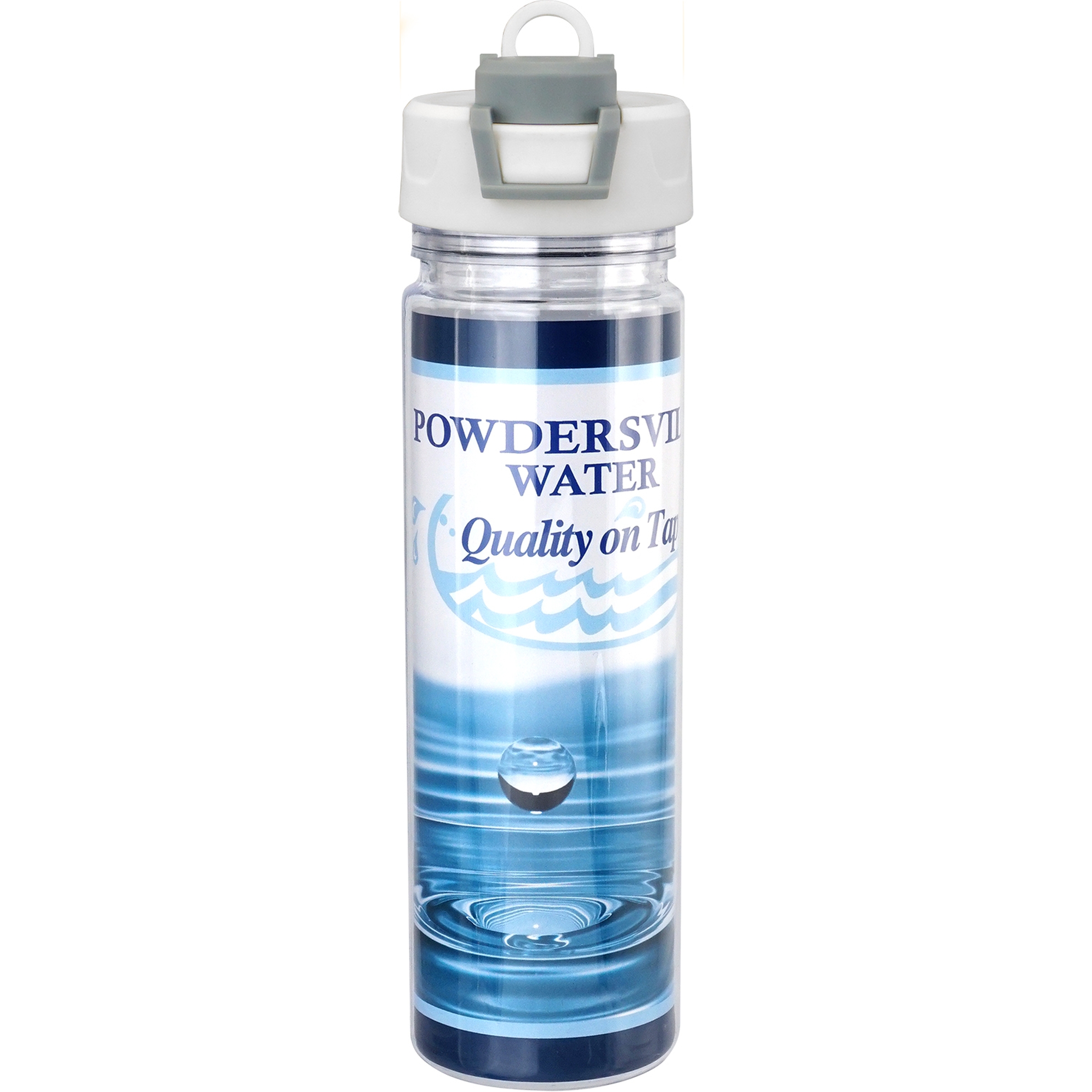 Two Tone Pop Up 18 Oz Full Color Insert Bottle 1
