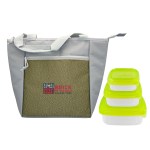 Speck Portion Control Tote Set - Green Speck Portion Control Tote Set - Green