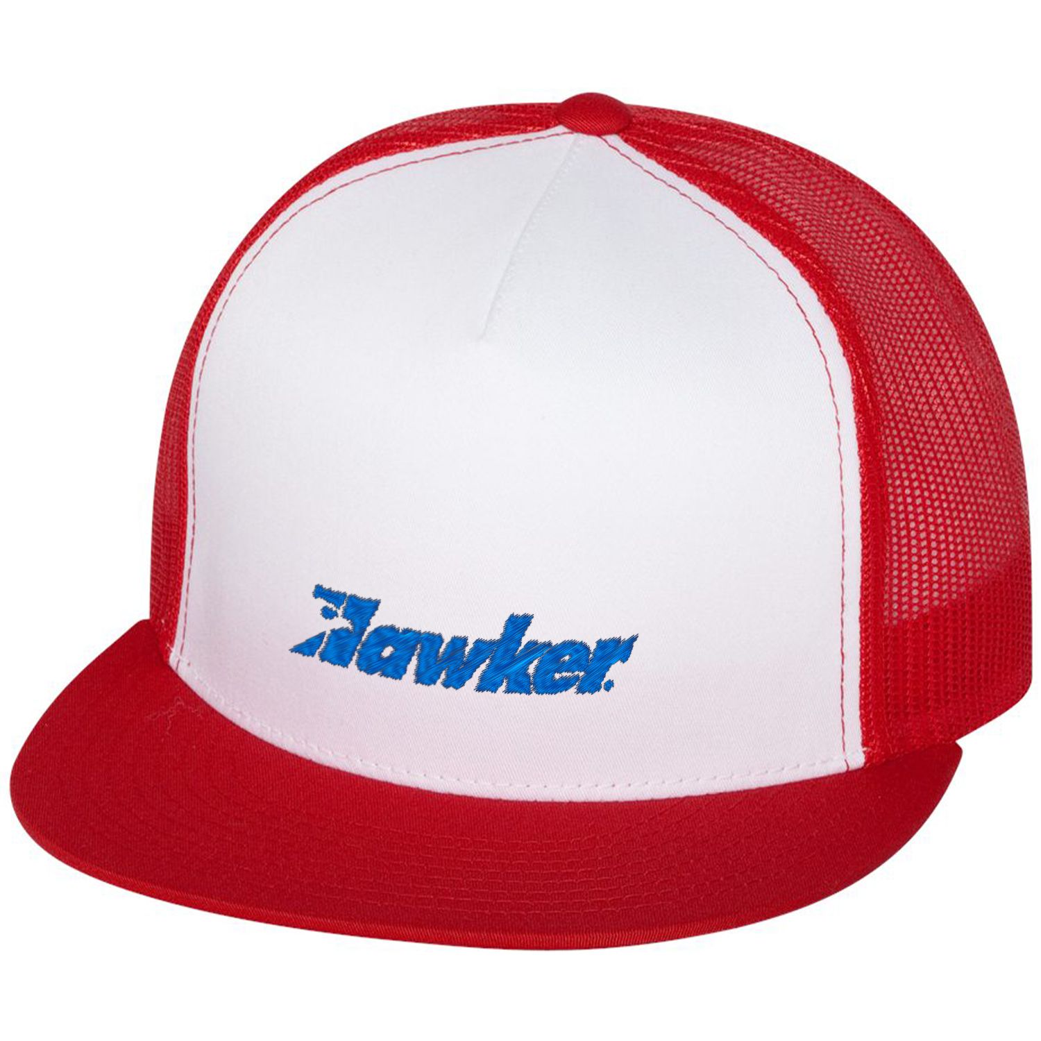 Yupoong Classic® Flat Bill Trucker Cap 1