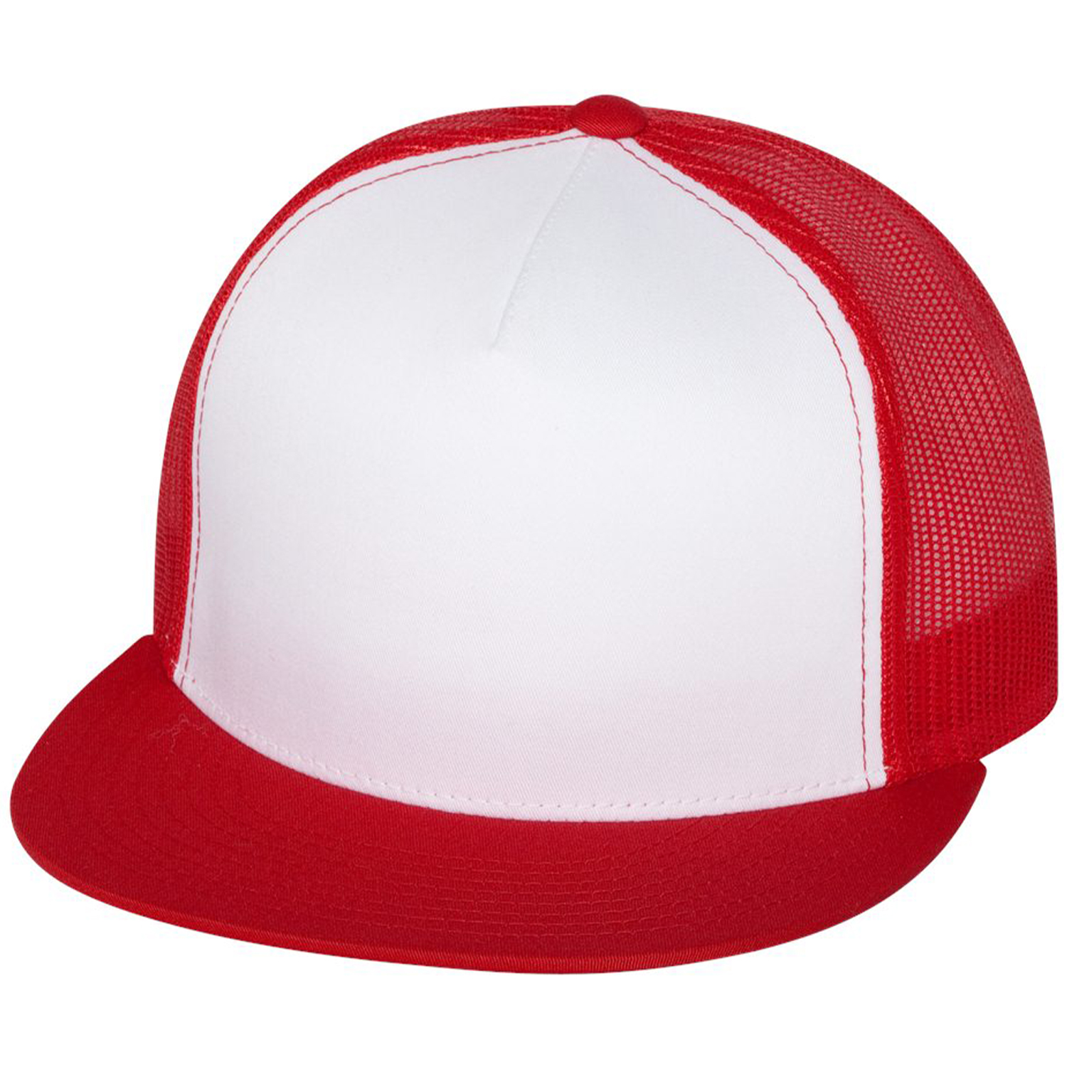 Yupoong Classic® Flat Bill Trucker Cap 1