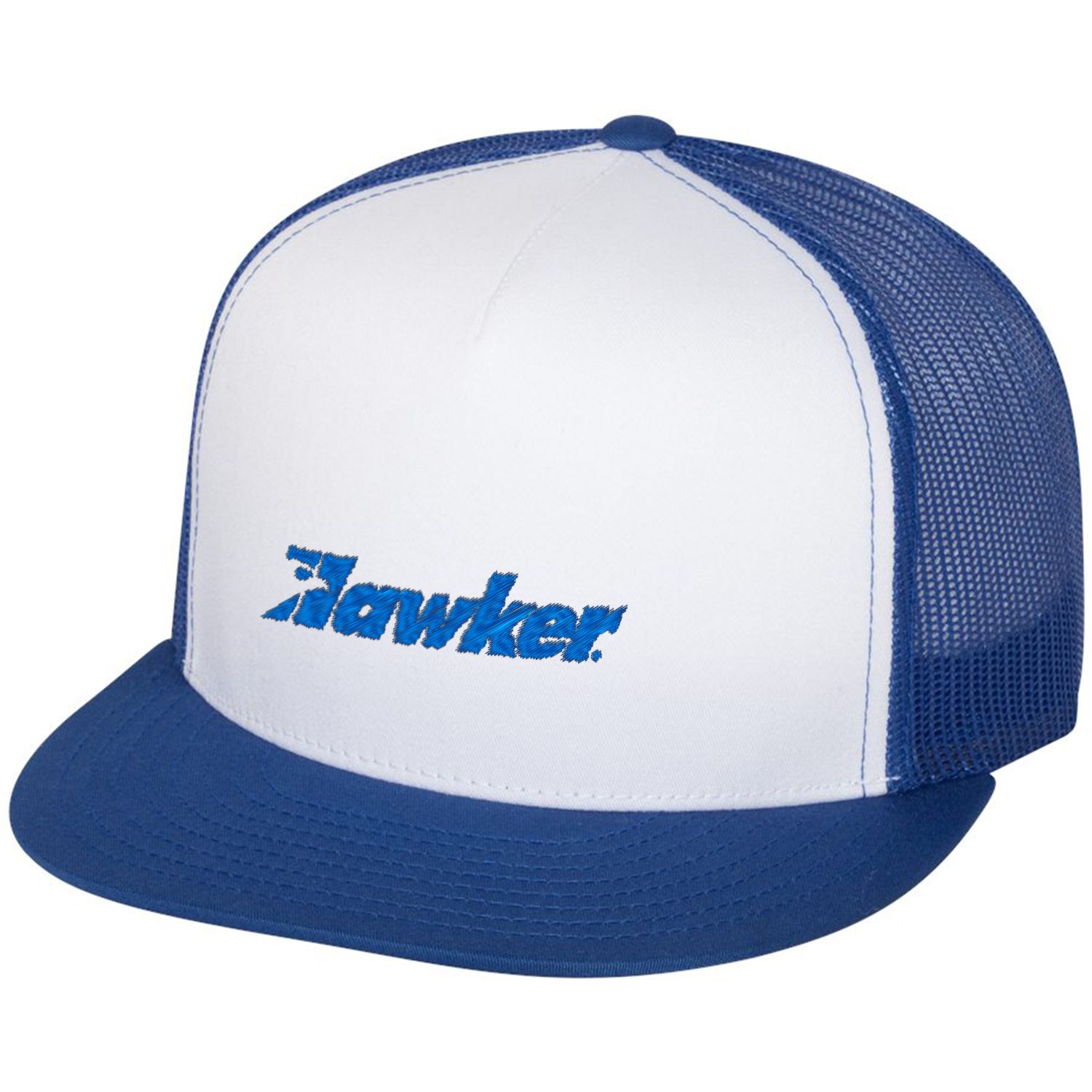 Yupoong Classic® Flat Bill Trucker Cap 1