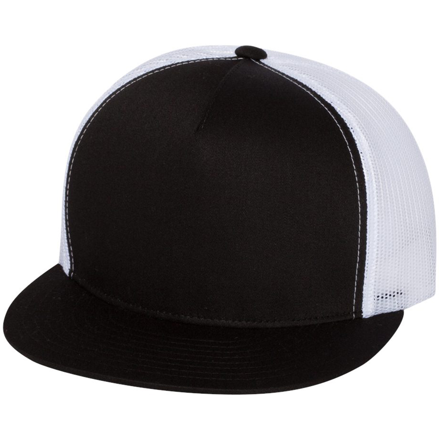 Yupoong Classic® Flat Bill Trucker Cap 1
