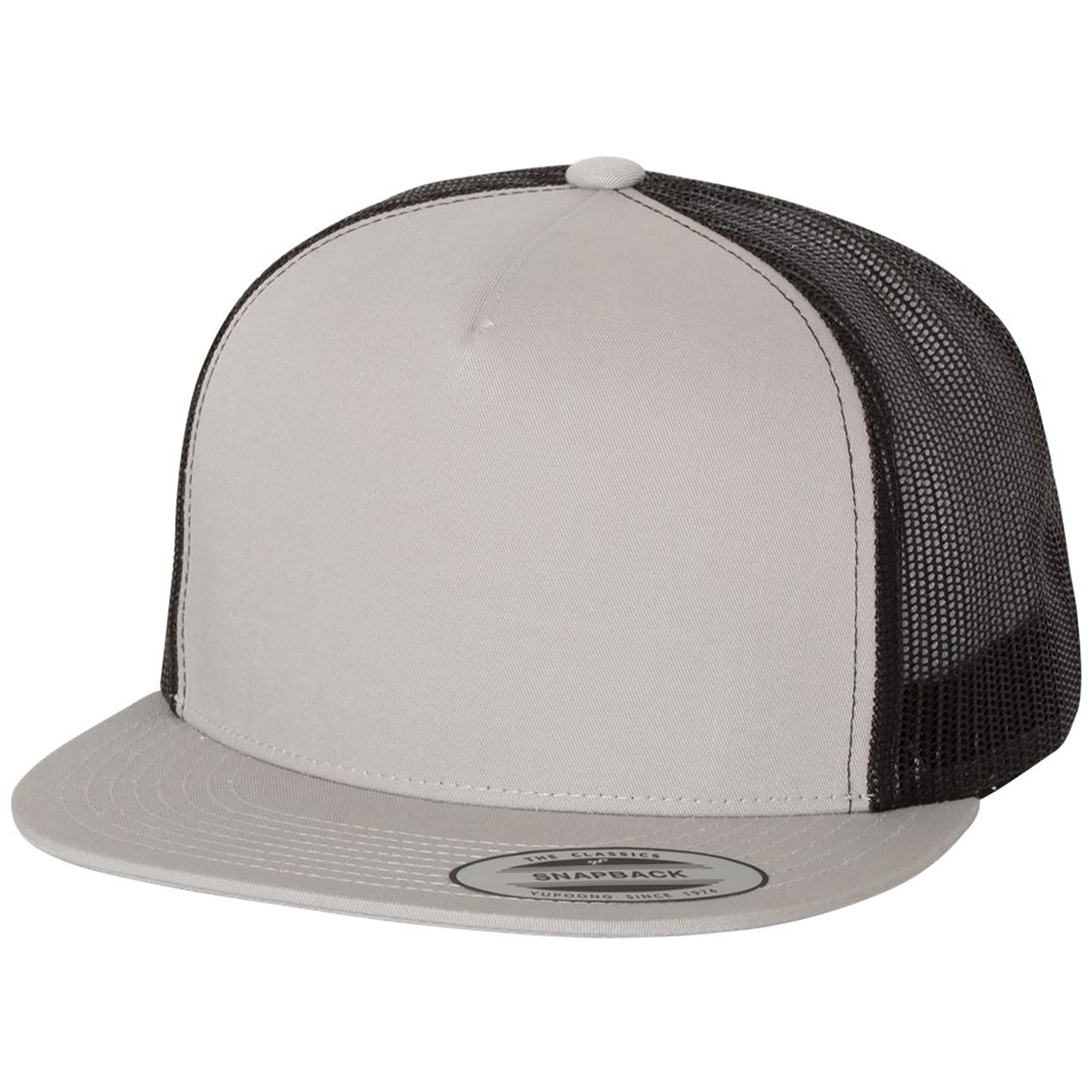 Yupoong Classic® Flat Bill Trucker Cap 1