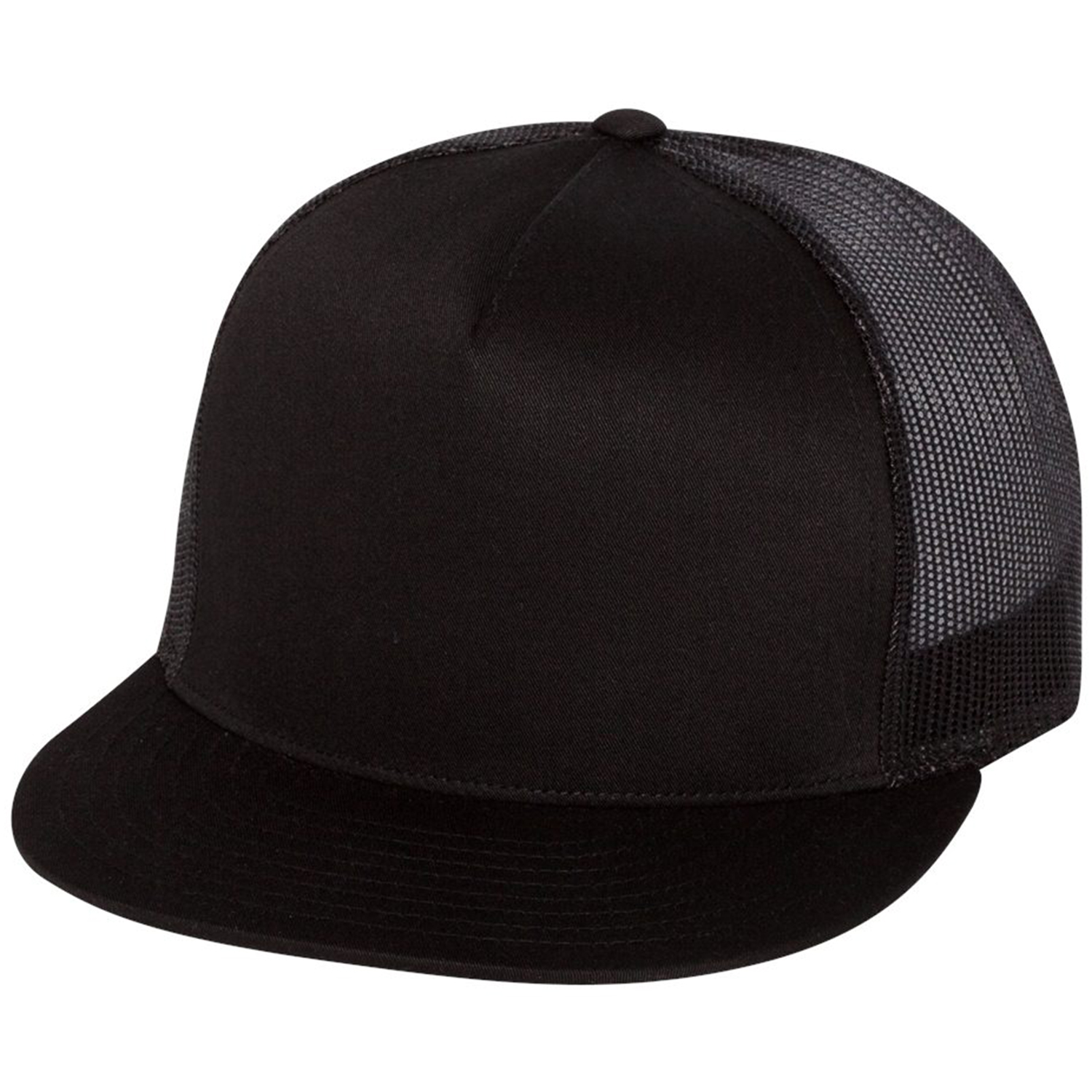 Yupoong Classic® Flat Bill Trucker Cap 1