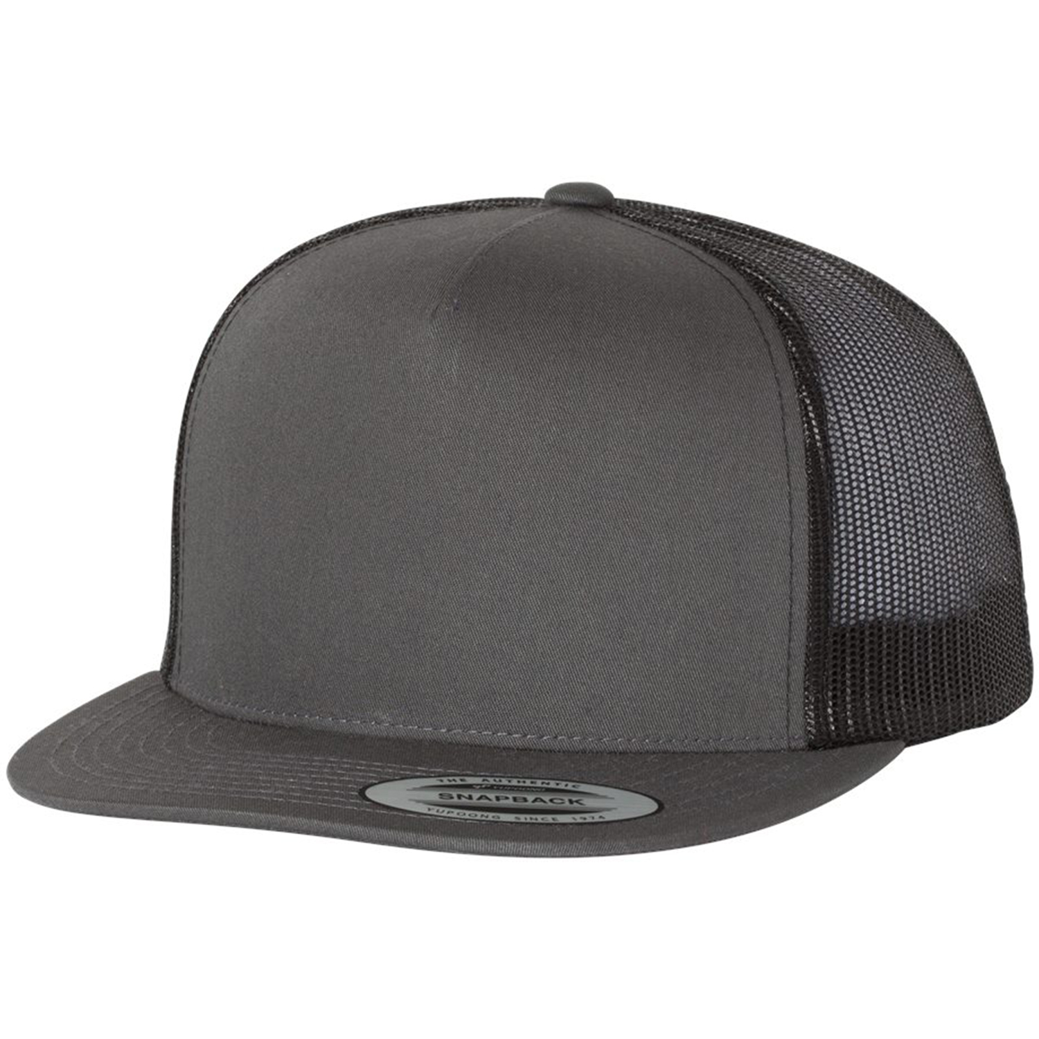 Yupoong Classic® Flat Bill Trucker Cap 1