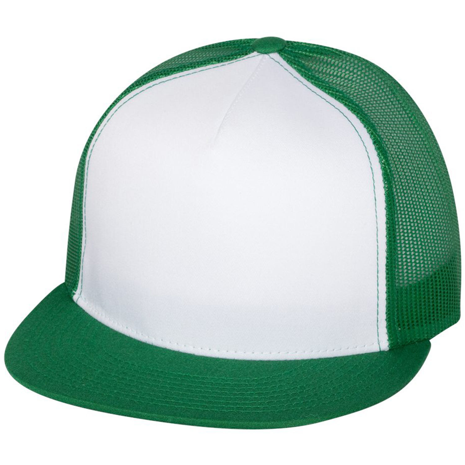 Yupoong Classic® Flat Bill Trucker Cap 1