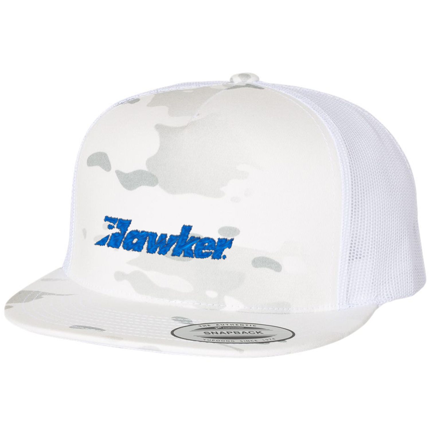 Yupoong Classic® Flat Bill Trucker Cap 1