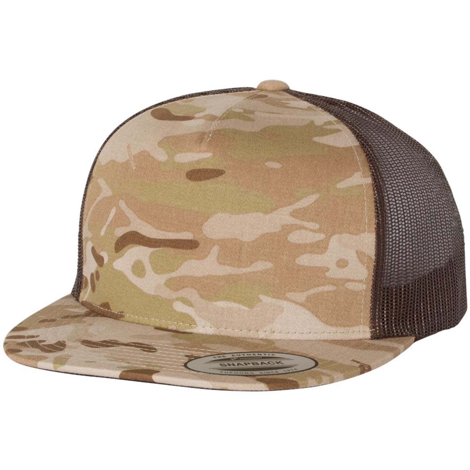 Yupoong Classic® Flat Bill Trucker Cap 1