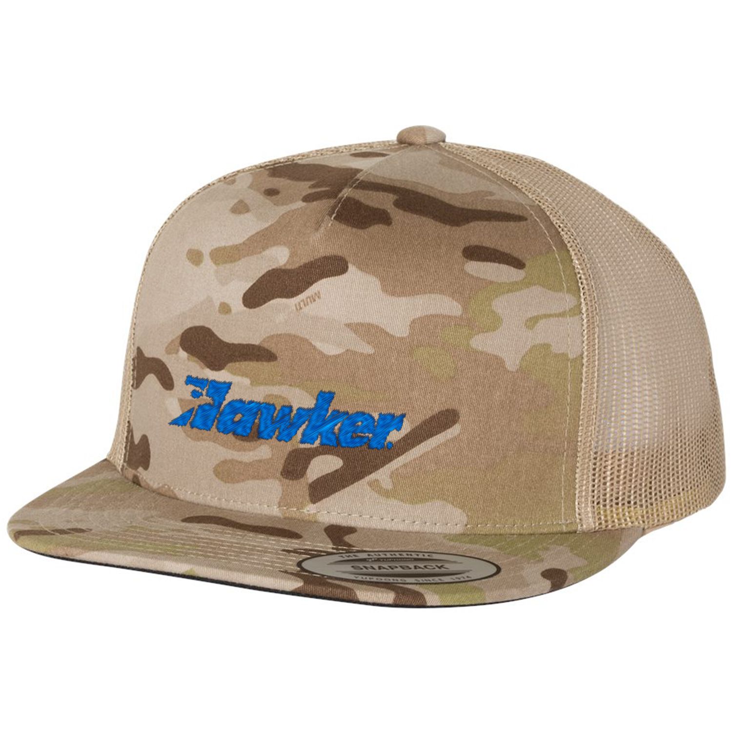 Yupoong Classic® Flat Bill Trucker Cap 1