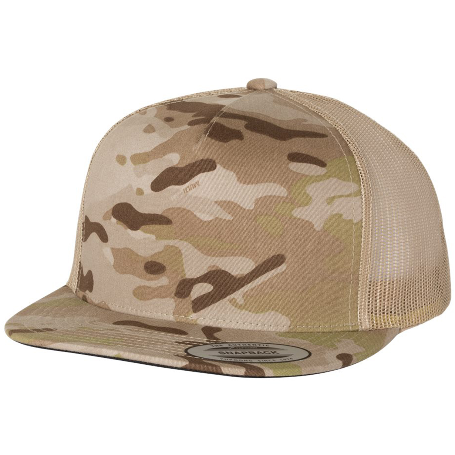 Yupoong Classic® Flat Bill Trucker Cap 1