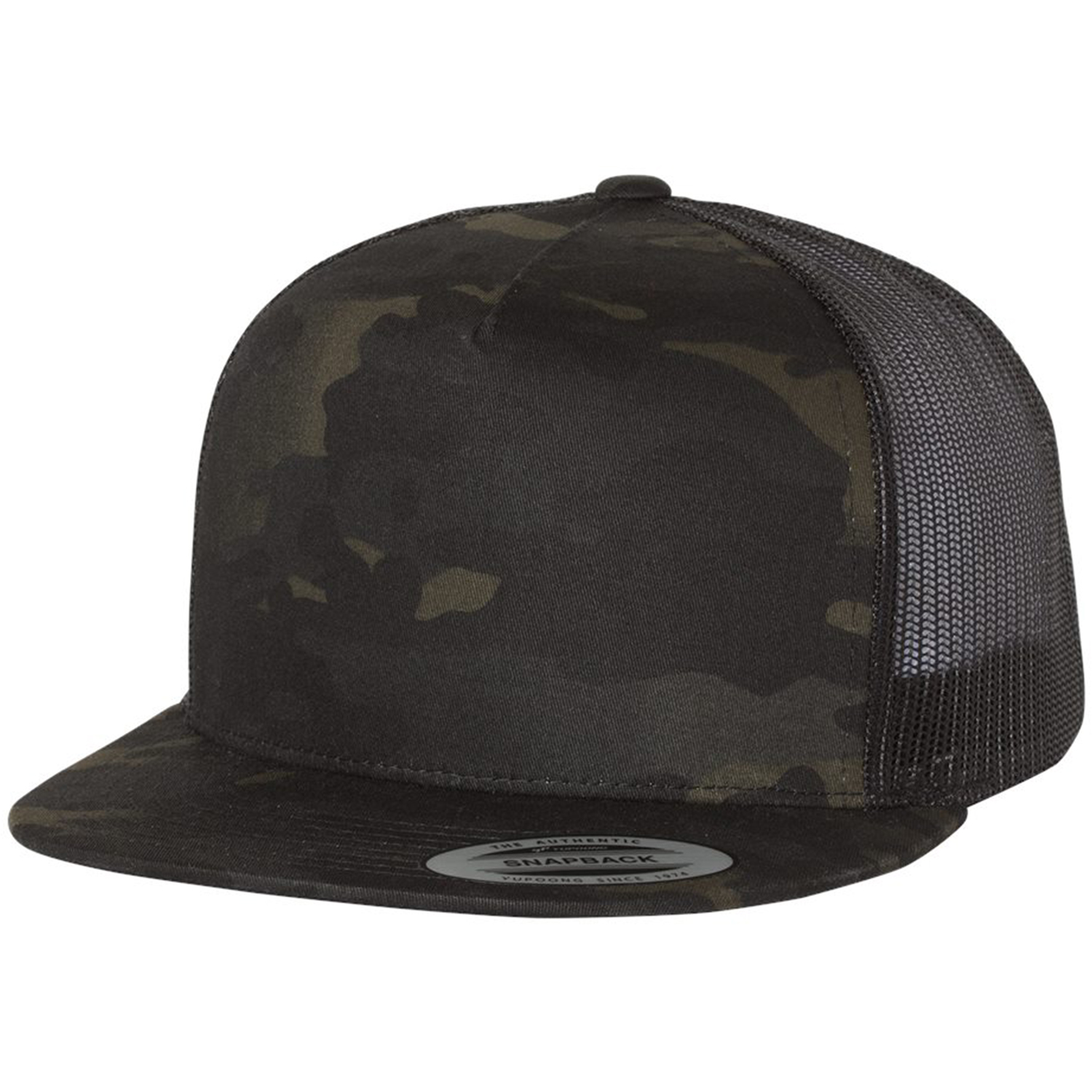 Yupoong Classic® Flat Bill Trucker Cap 1
