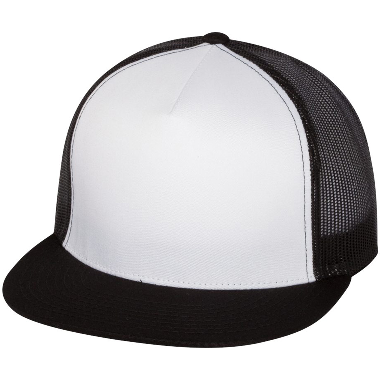 Yupoong Classic® Flat Bill Trucker Cap 1