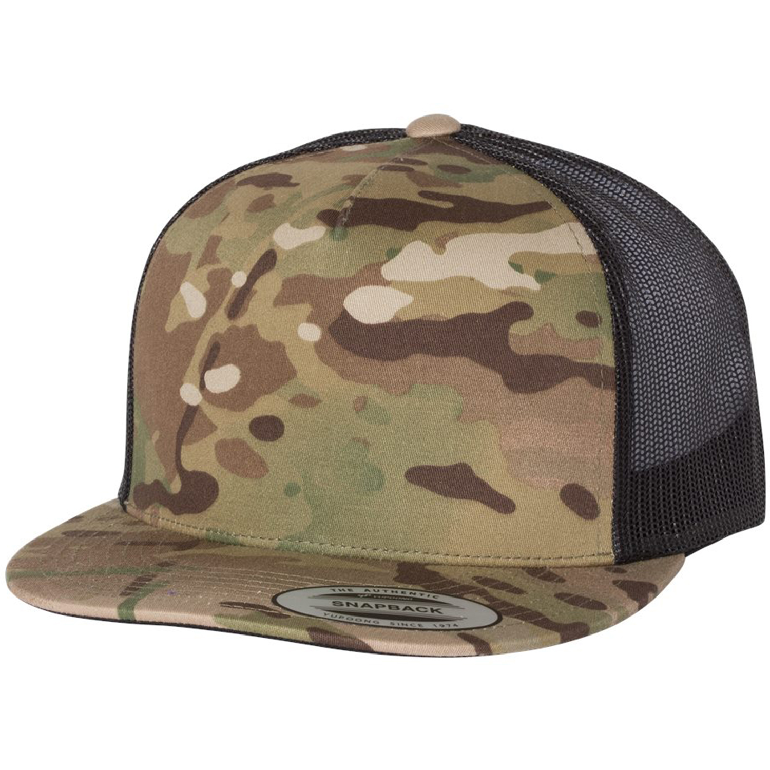 Yupoong Classic® Flat Bill Trucker Cap 1