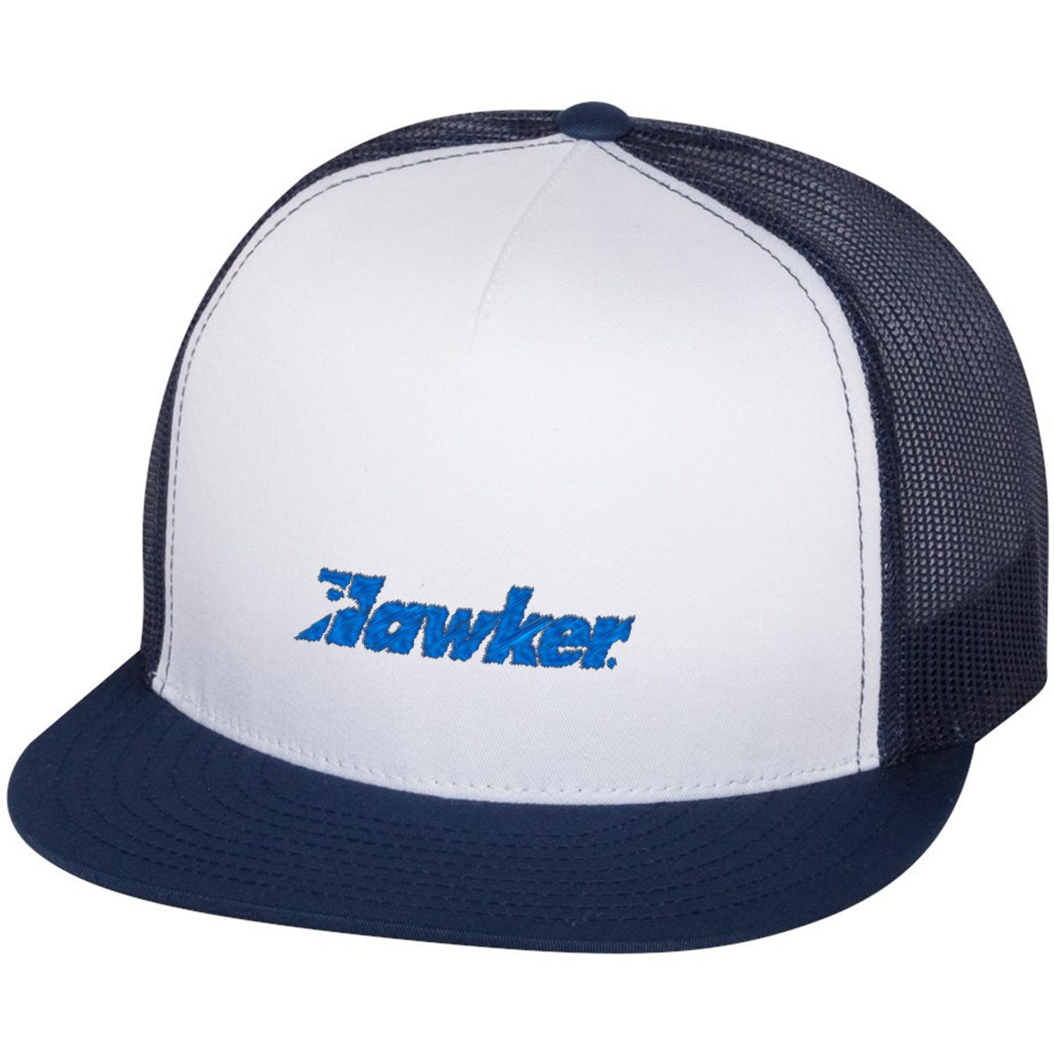 Yupoong Classic® Flat Bill Trucker Cap 1