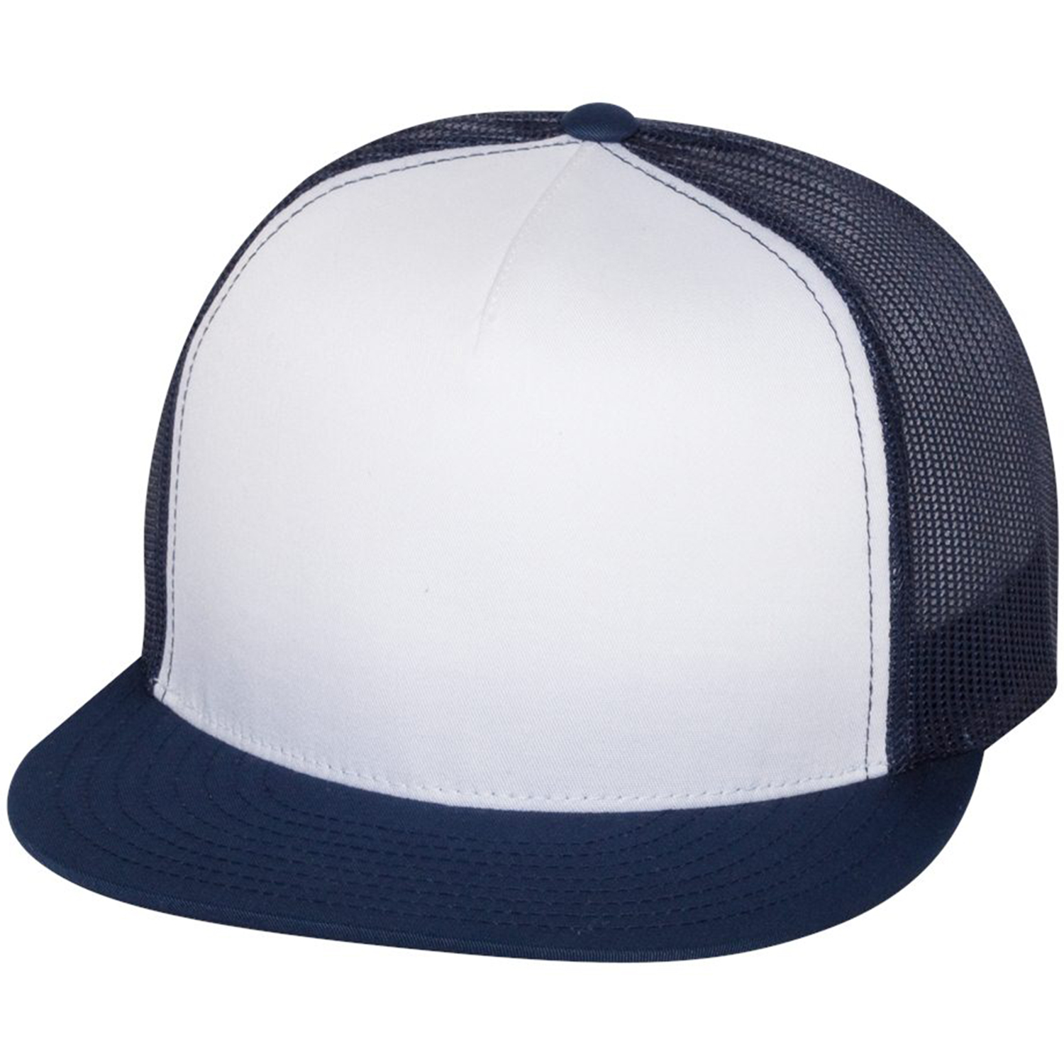 Yupoong Classic® Flat Bill Trucker Cap 1