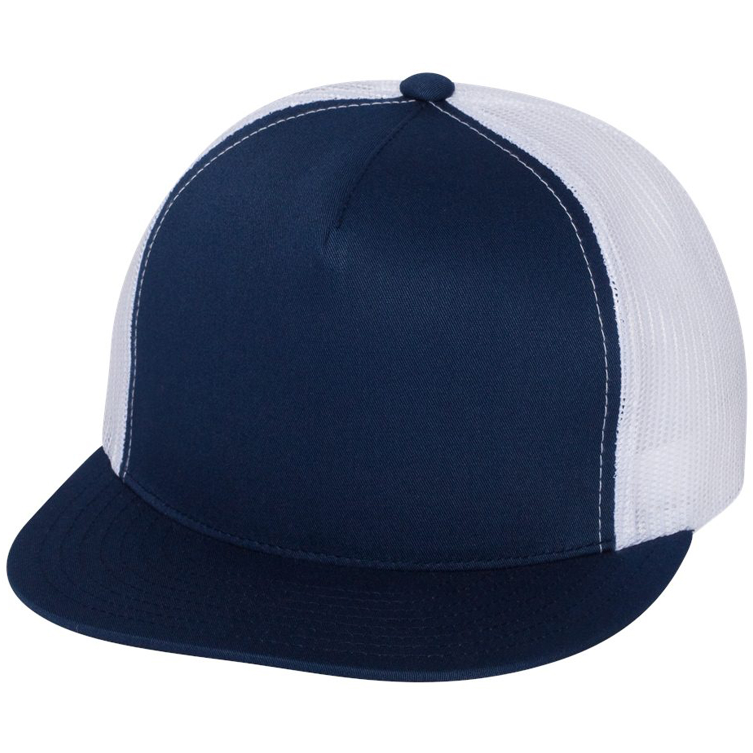 Yupoong Classic® Flat Bill Trucker Cap 1