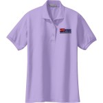 Port Authority® Ladies Silk Touch™ Polo - Bright Lavender Purple Port Authority® Ladies Silk Touch™ Polo - Bright Lavender Purple