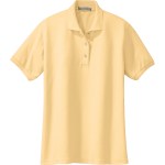 Port Authority® Ladies Silk Touch™ Polo - Banana Yellow Port Authority® Ladies Silk Touch™ Polo - Banana Yellow