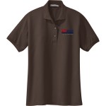 Port Authority® Ladies Silk Touch™ Polo - Coffee Bean Brown Port Authority® Ladies Silk Touch™ Polo - Coffee Bean Brown