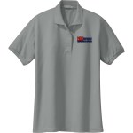 Port Authority® Ladies Silk Touch™ Polo - Cool Grey Port Authority® Ladies Silk Touch™ Polo - Cool Grey