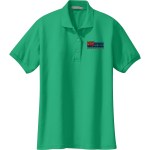 Port Authority® Ladies Silk Touch™ Polo - Court Green Port Authority® Ladies Silk Touch™ Polo - Court Green