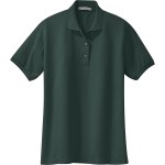 Port Authority® Ladies Silk Touch™ Polo - Dark Green Port Authority® Ladies Silk Touch™ Polo - Dark Green