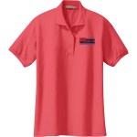 Port Authority® Ladies Silk Touch™ Polo - Hibiscus Pink Port Authority® Ladies Silk Touch™ Polo - Hibiscus Pink