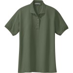 Port Authority® Ladies Silk Touch™ Polo - Clover Green Port Authority® Ladies Silk Touch™ Polo - Clover Green