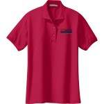Port Authority® Ladies Silk Touch™ Polo - Red Port Authority® Ladies Silk Touch™ Polo - Red