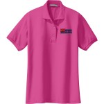 Port Authority® Ladies Silk Touch™ Polo - Tropical Pink Port Authority® Ladies Silk Touch™ Polo - Tropical Pink
