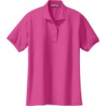 Port Authority® Ladies Silk Touch™ Polo - Tropical Pink Port Authority® Ladies Silk Touch™ Polo - Tropical Pink