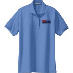 Port Authority® Ladies Silk Touch™ Polo - Ultra Marine Blue Port Authority® Ladies Silk Touch™ Polo - Ultra Marine Blue