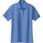Port Authority® Ladies Silk Touch™ Polo - Ultra Marine Blue Port Authority® Ladies Silk Touch™ Polo - Ultra Marine Blue