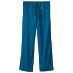 Fundamentals Unisex Full Drawstring Elastic Back Pant - Caribbean Blue Fundamentals Unisex Full Drawstring Elastic Back Pant - Caribbean Blue