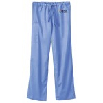 Fundamentals Unisex Full Drawstring Elastic Back Pant - Ceil Blue Fundamentals Unisex Full Drawstring Elastic Back Pant - Ceil Blue