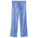Fundamentals Unisex Full Drawstring Elastic Back Pant - Ceil Blue Fundamentals Unisex Full Drawstring Elastic Back Pant - Ceil Blue